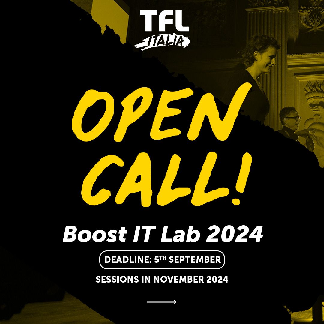 TFL lancia la open call per Boost IT Lab 2024