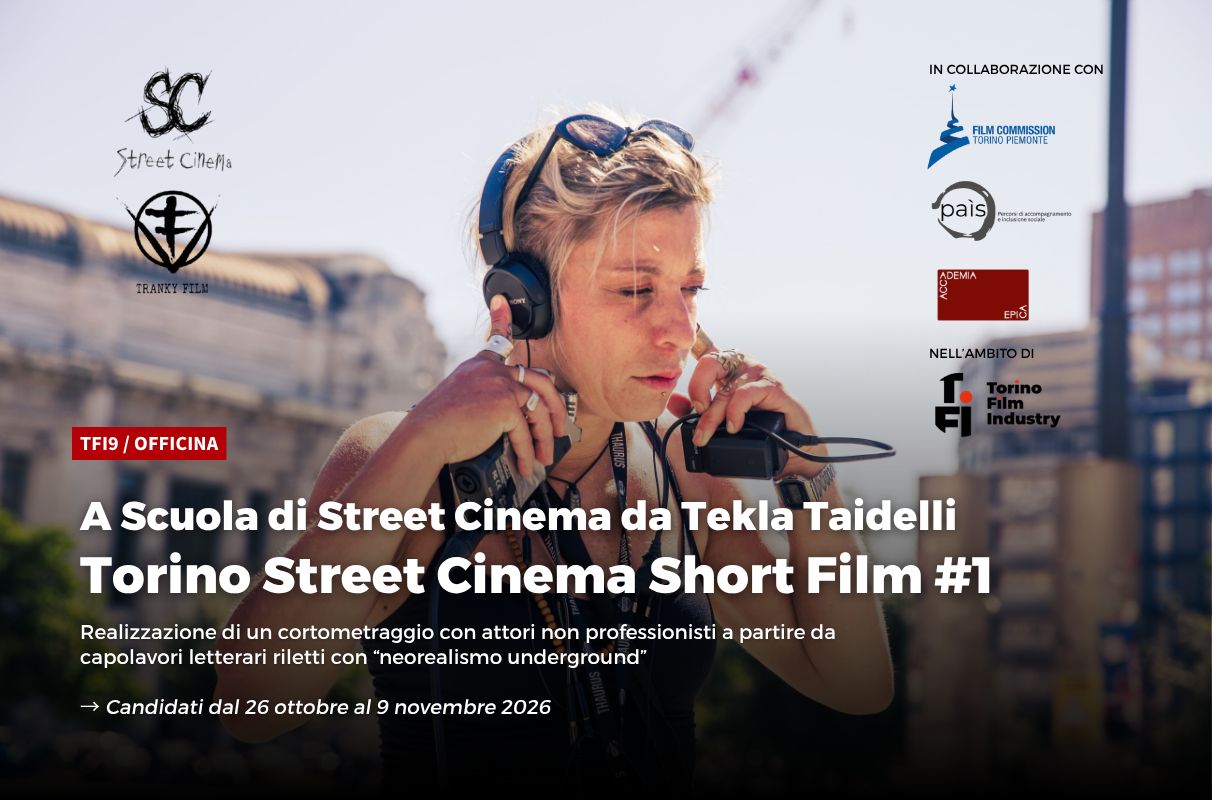 At the Street Cinema School with Tekla Taidelli: applications open from October 26 to November 9, 2026